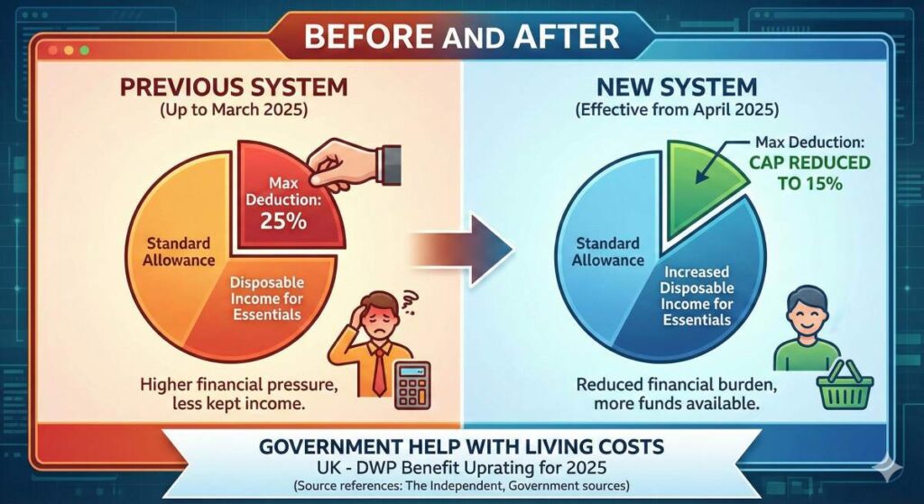 Changes to Universal Credit Deductions