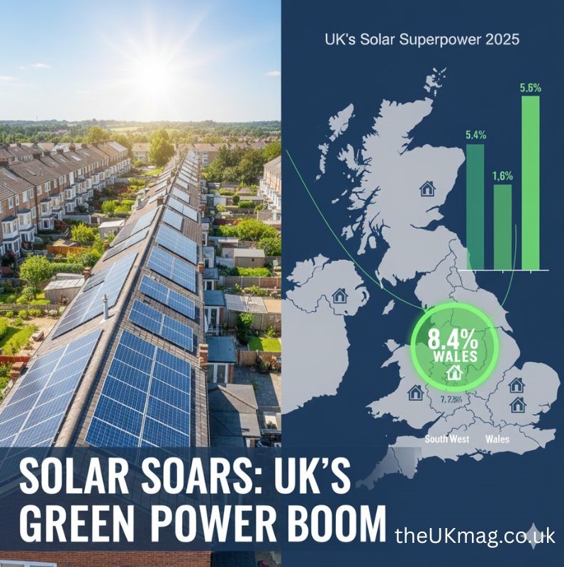 Britain Basks in Record-Breaking Year as Solar Power Soars