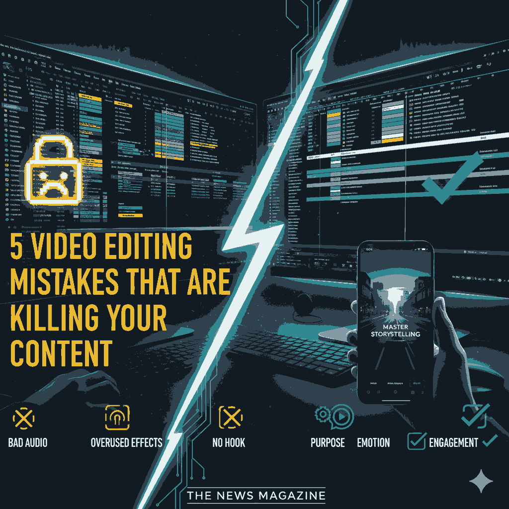 5 Video Editing Blunders That Are Killing Your Views (And How to Fix Them)
