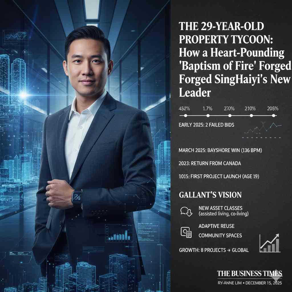 The 29-Year-Old Property Tycoon: How a Heart-Pounding 'Baptism of Fire' Forged SingHaiyi’s New Leader