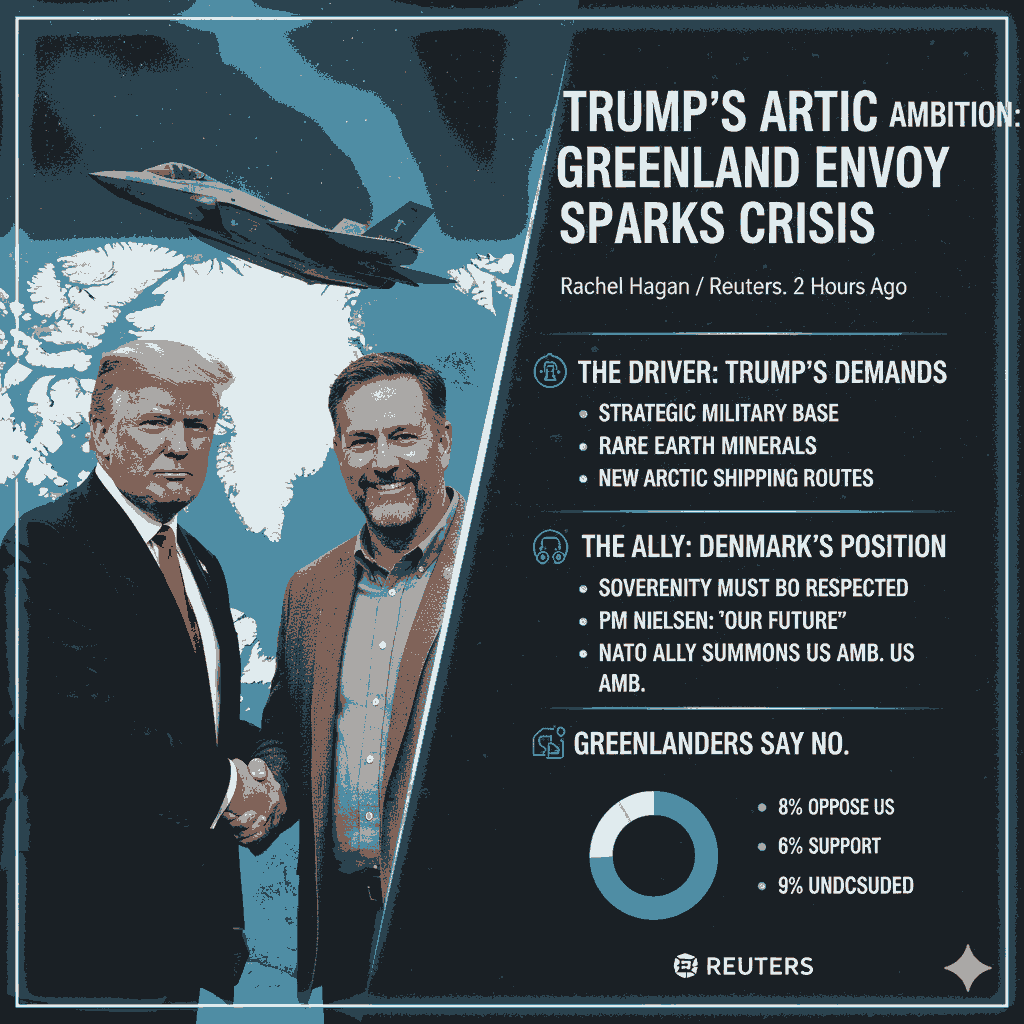 Trump’s Arctic Ambition: Greenland Envoy Sparks Diplomatic Crisis